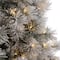 9ft. Pre-Lit Artificial Spruce Christmas Tree, Warm White LED Lights